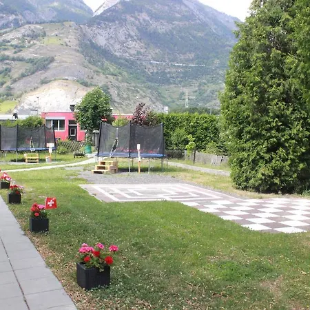 Campsite Camping Simplonblick Raron
